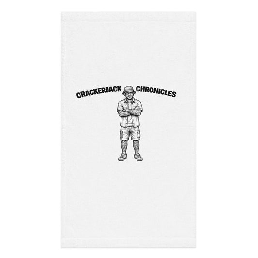 Hand towel - Crackerjack Chronicle soft absorbent towel for bathroom or kitchen, quick-drying fabric, durable for everyday us