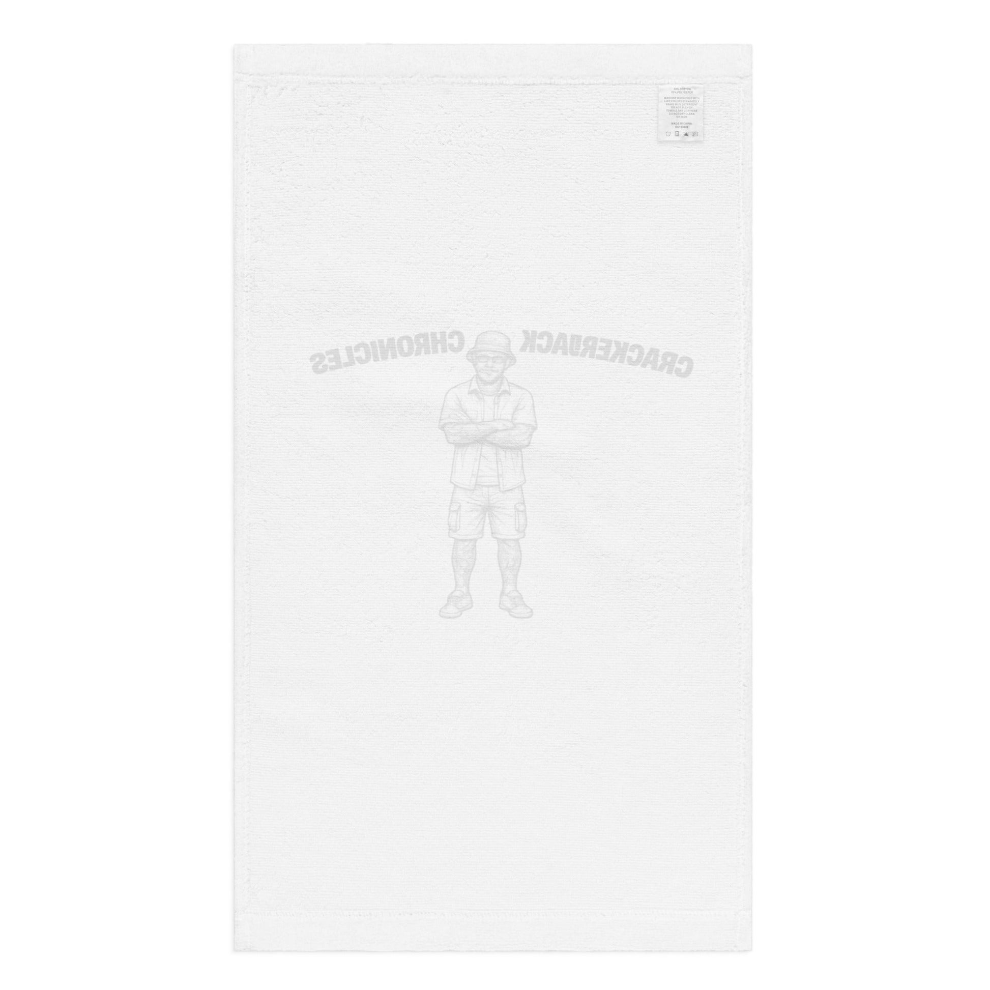 Hand towel - Crackerjack Chronicle soft absorbent towel for bathroom or kitchen, quick-drying fabric, durable for everyday us