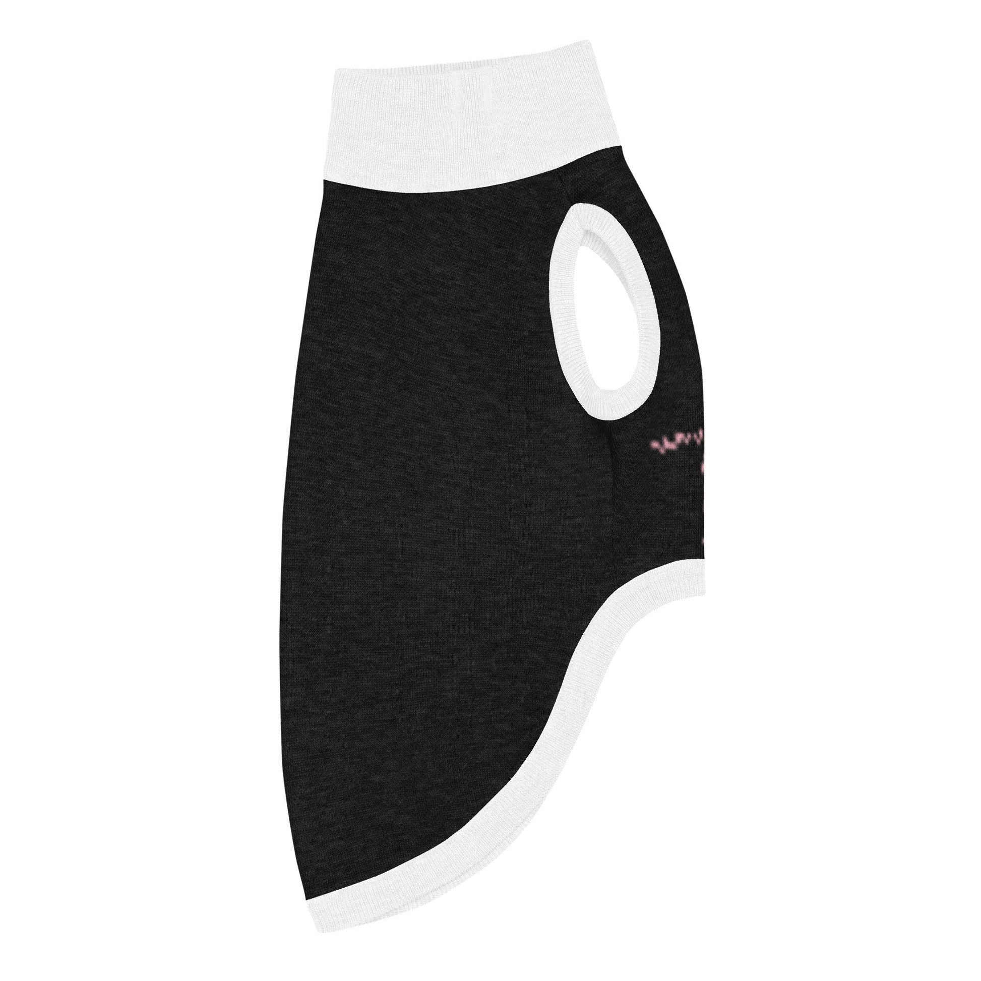 Knitted pet sweater - Crackerjack Chronicle cozy knit sweater for cats & dogs, warm fit for chilly days