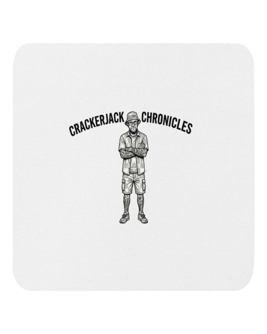 Mouse pad - Crackerjack Chronicle smooth tracking surface, durable build, clean look for work, home office, gaming.