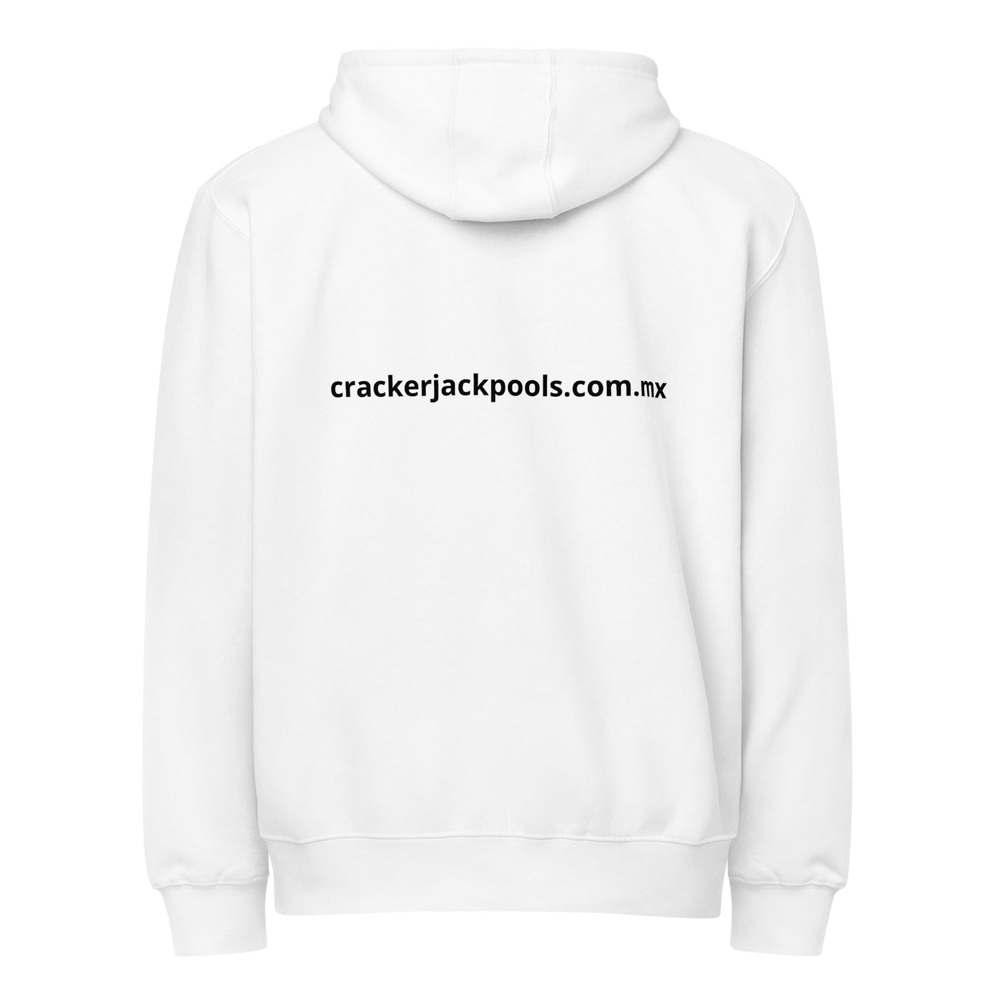 Premium full-zip hoodie - Crackerjack Chronicle: cozy durable zip hoodie with soft warmth for layering & travel;daily wear.