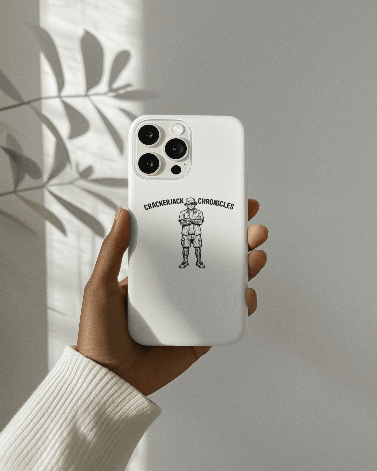 Tough case for iPhone® - Crackerjack Chronicle impact-resistant case with slim grip, raised edges, and daily drop protection.