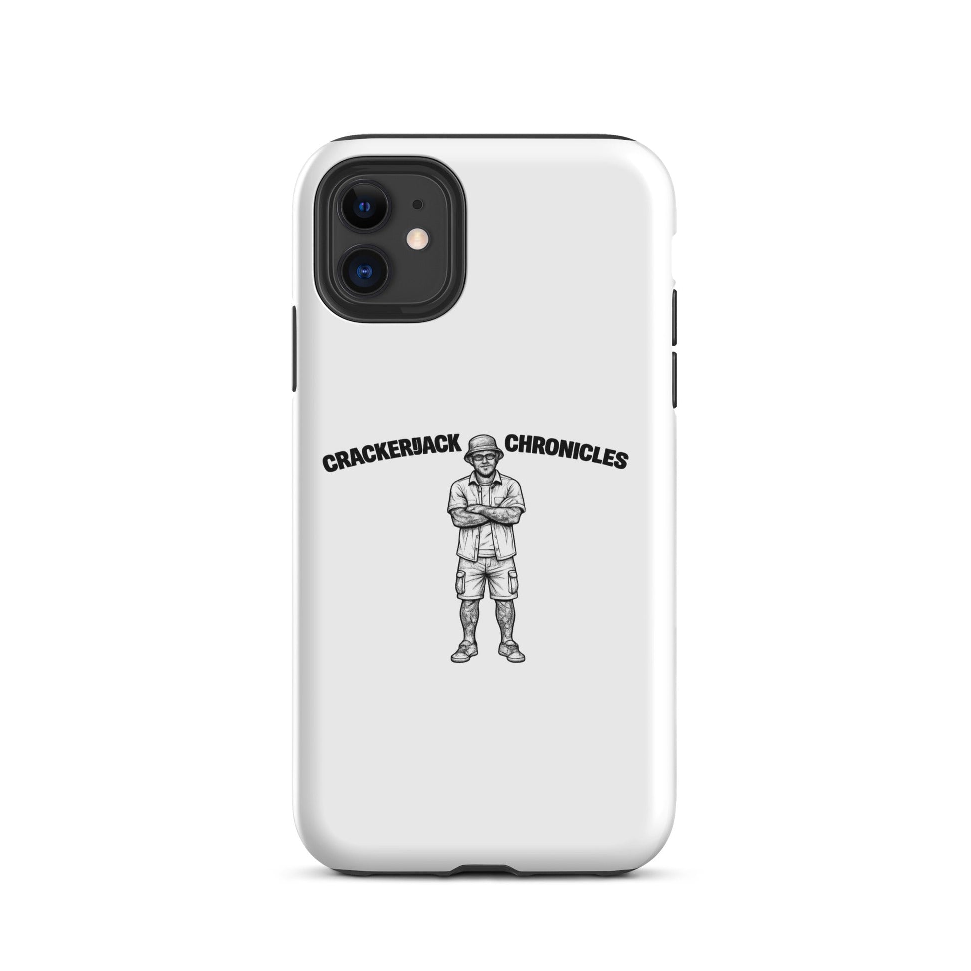 Tough case for iPhone® - Crackerjack Chronicle impact-resistant case with slim grip, raised edges, and daily drop protection.