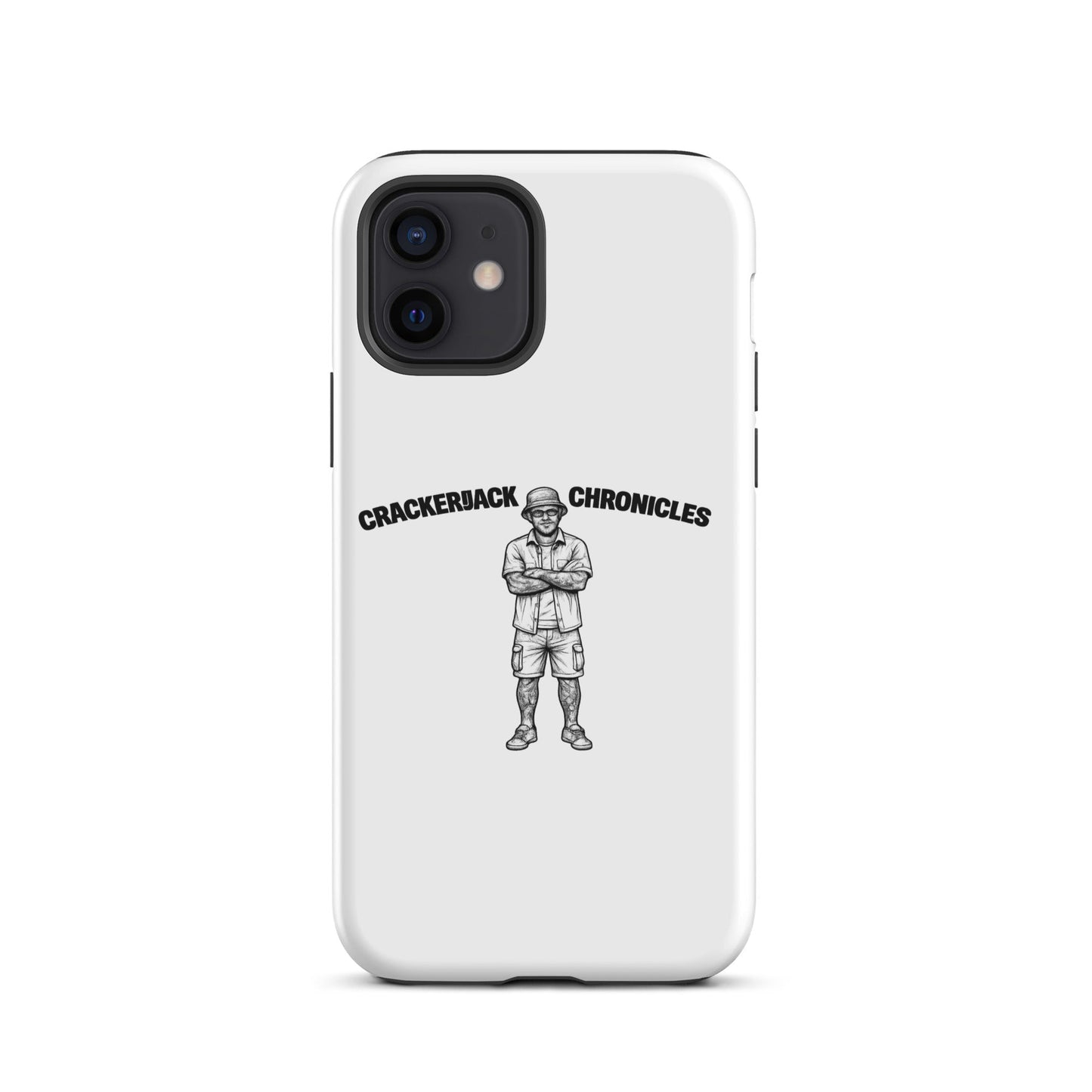 Tough case for iPhone® - Crackerjack Chronicle impact-resistant case with slim grip, raised edges, and daily drop protection.