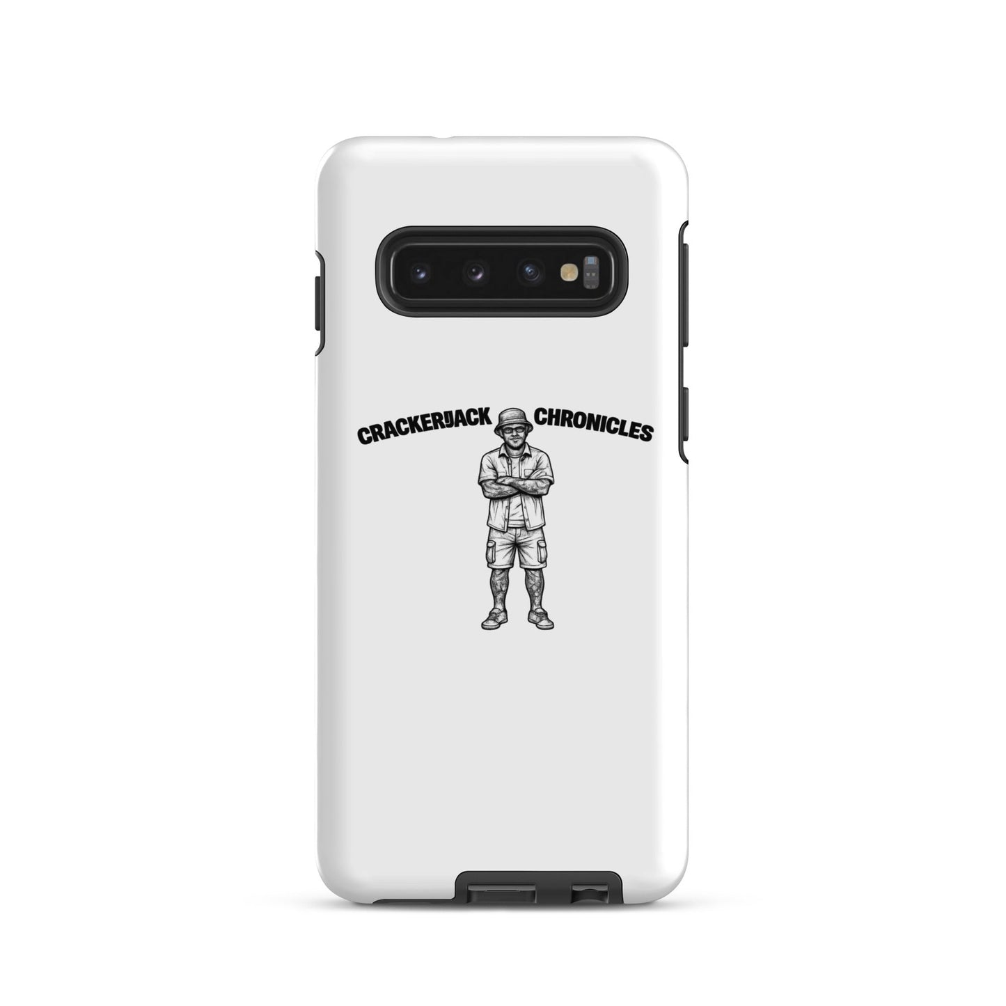 Tough case for Samsung® - Crackerjack Chronicle durable impact-resistant phone case with slim grip and drop protection.!
