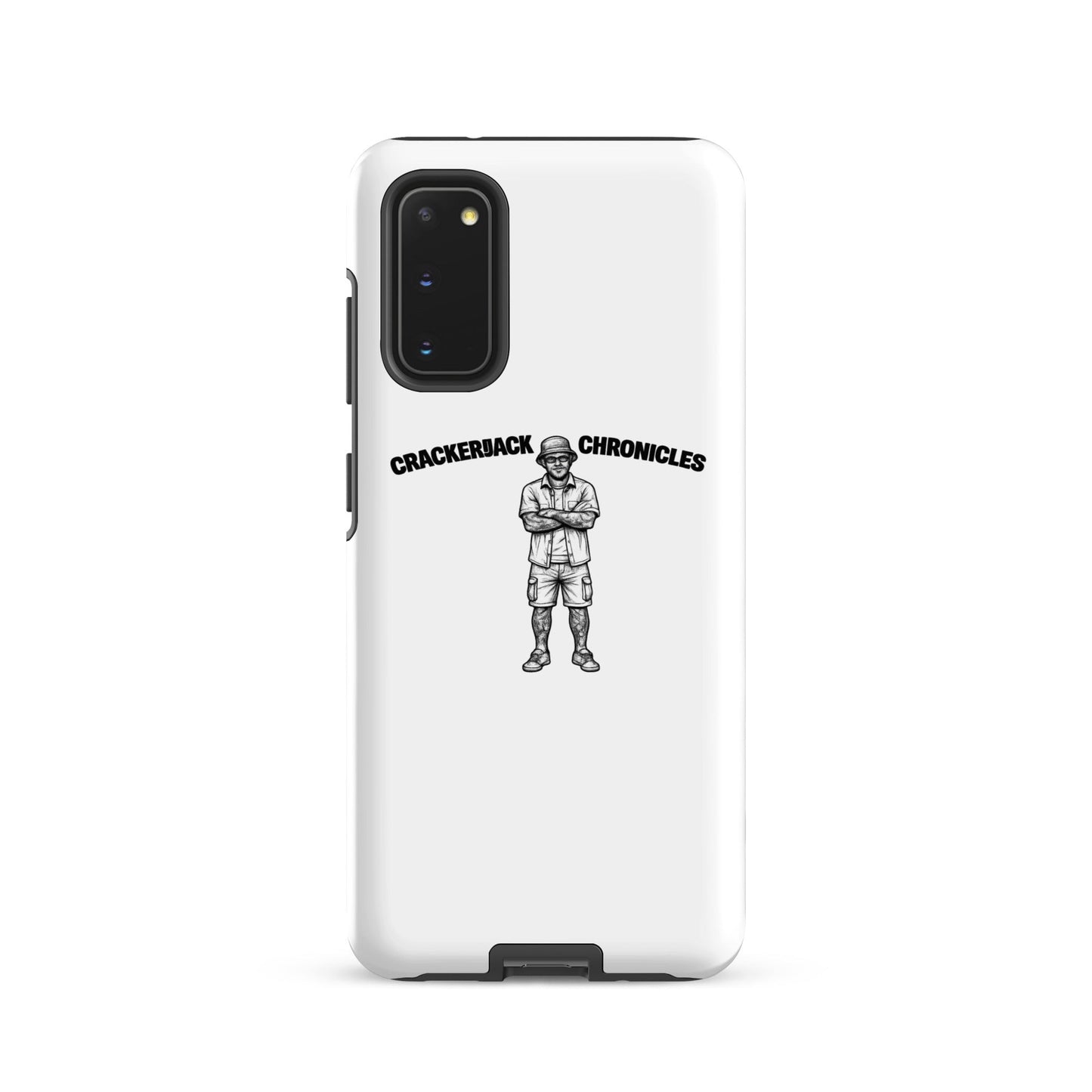 Tough case for Samsung® - Crackerjack Chronicle durable impact-resistant phone case with slim grip and drop protection.!