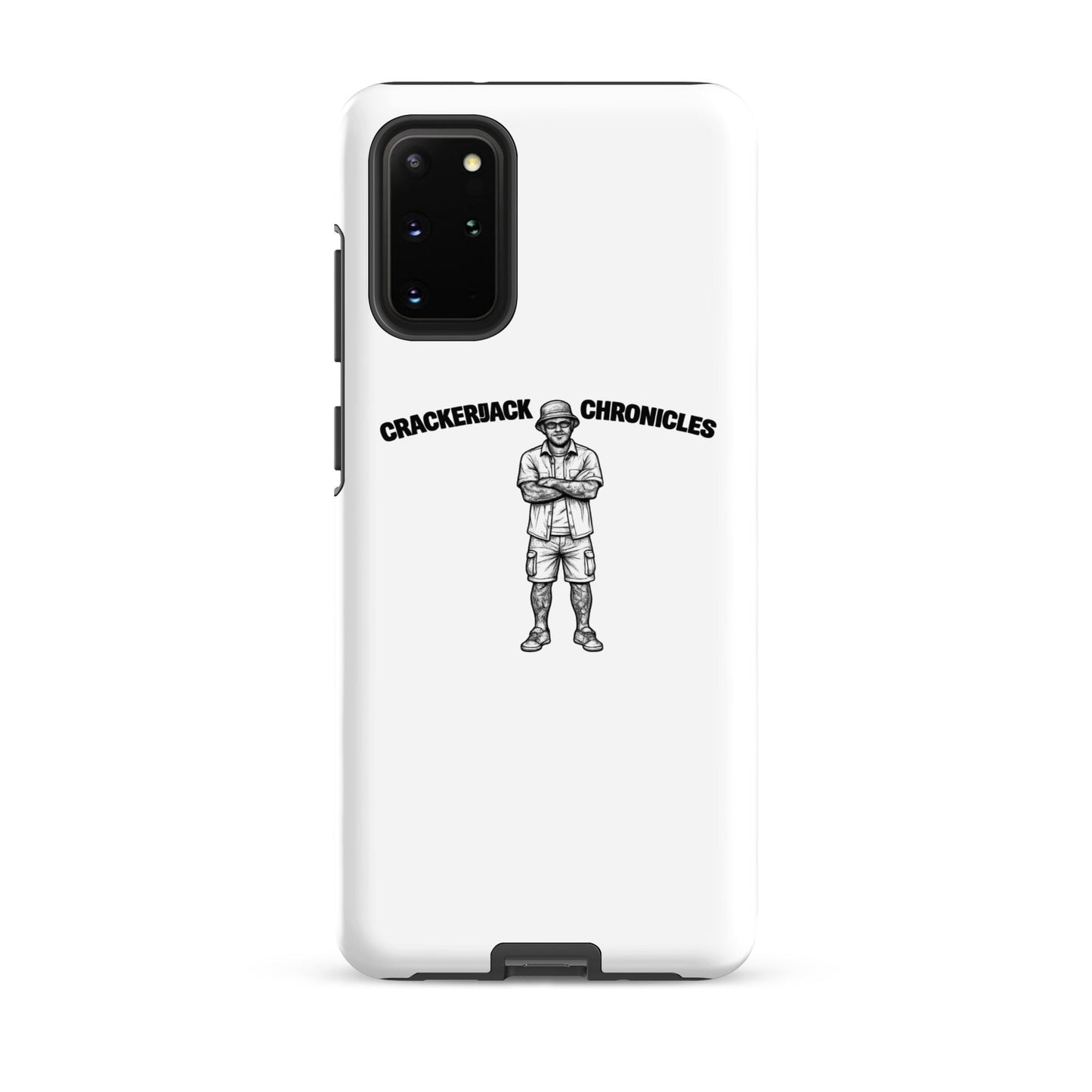 Tough case for Samsung® - Crackerjack Chronicle durable impact-resistant phone case with slim grip and drop protection.!