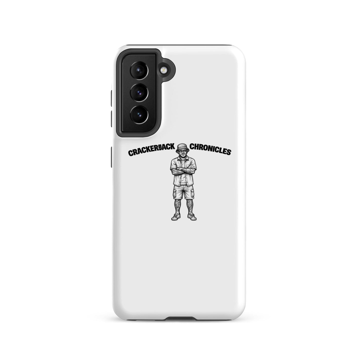 Tough case for Samsung® - Crackerjack Chronicle durable impact-resistant phone case with slim grip and drop protection.!