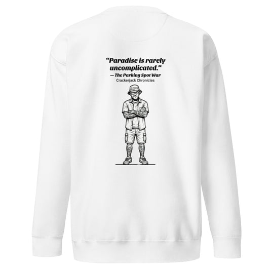 Crackerjack Chronicles Unisex Premium Crew Neck Sweatshirt - View 1